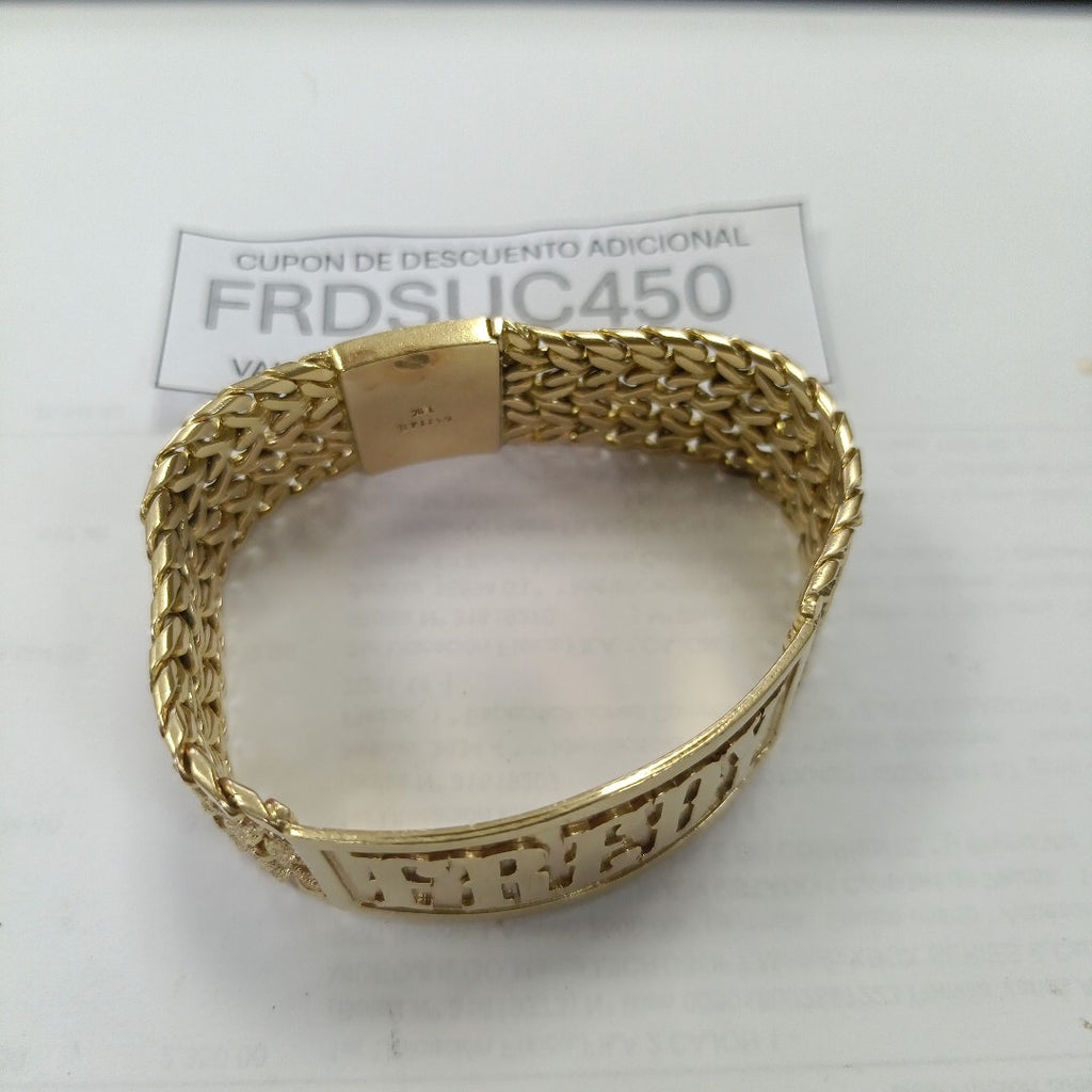 ESCLAVA ORO 14 K 87 GRMS (SEMINUEVO)