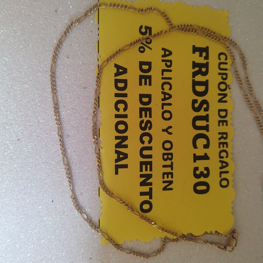 CADENA ORO 14 K 4.4 GRMS (SEMINUEVO)