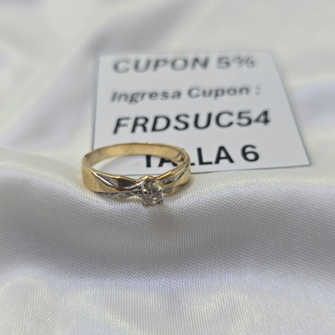 ANILLITO ORO 14 K 2.3 GRMS (SEMINUEVO)