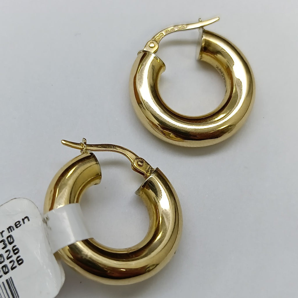 ARRACADAS PAR ORO 14 K 2.6 GRMS (SEMINUEVO)