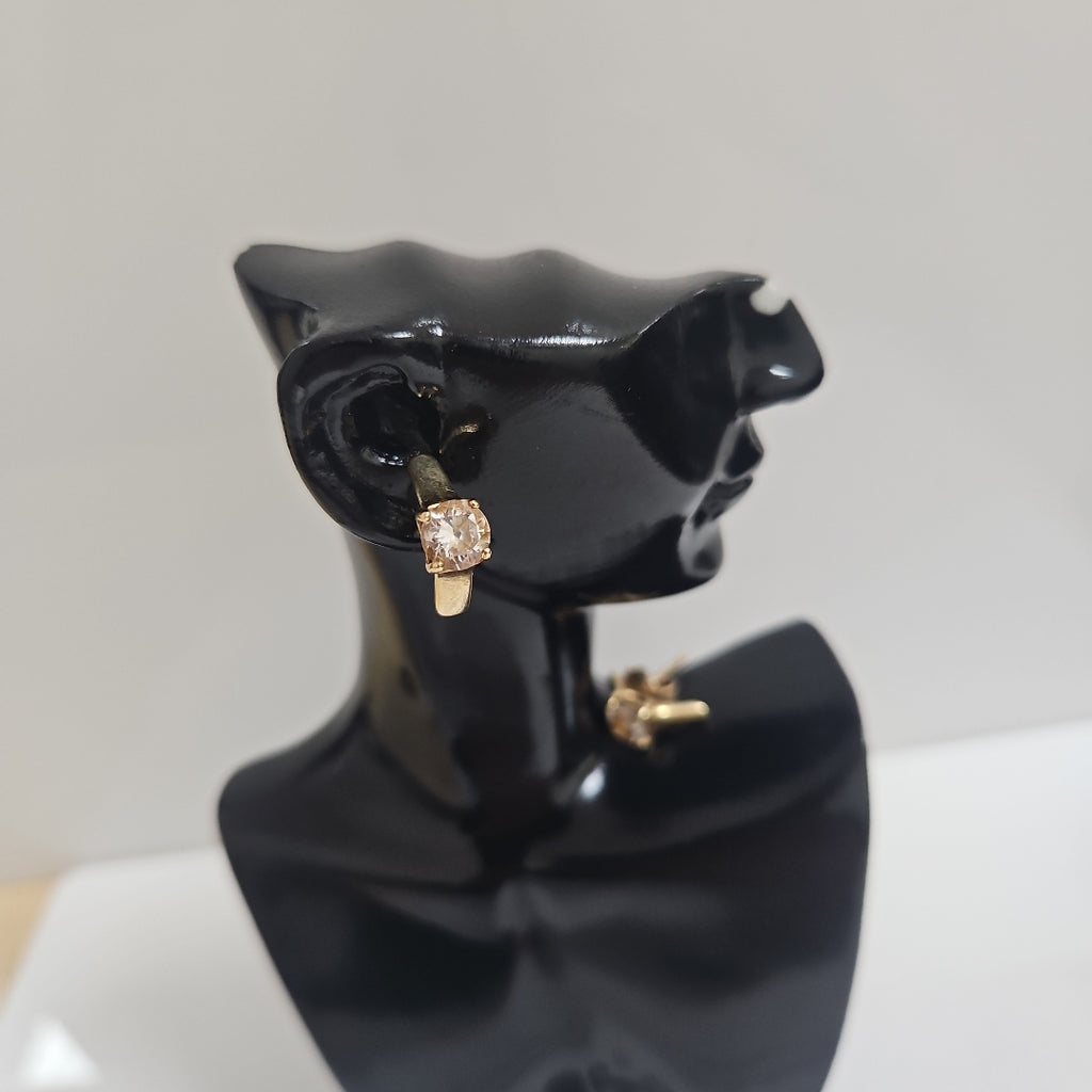 ARETES PAR ORO 14 K 3.1 GRMS (SEMINUEVO)
