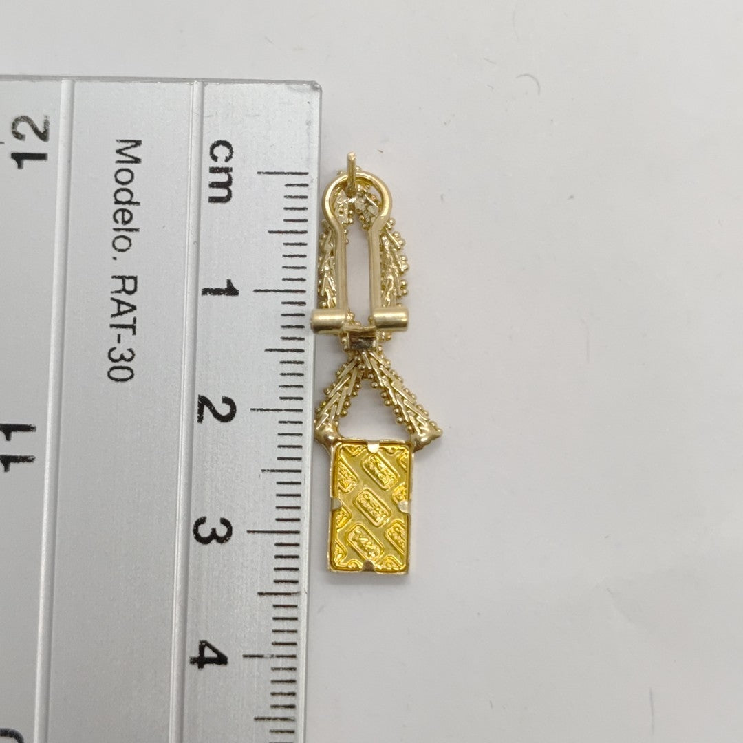 ARETES PAR ORO 14 K 5.8 GRMS (SEMINUEVO)