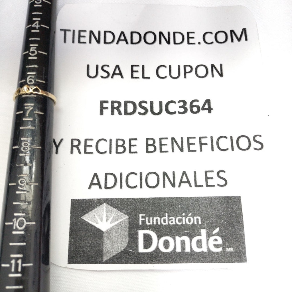 ANILLITO ORO 14 K 1,40 GRMS (SEMINUEVO)