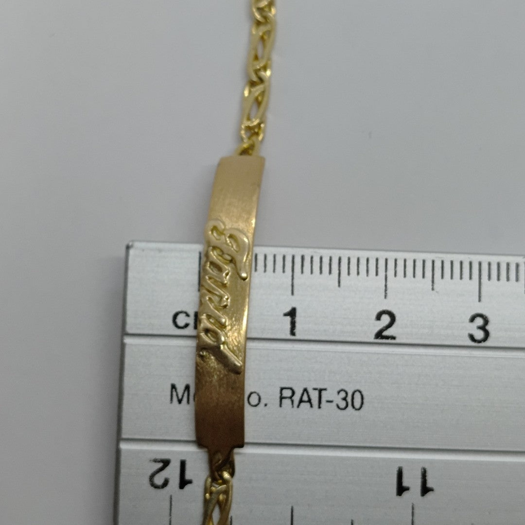 ESCLAVA ORO 14 K 5.2 GRMS (SEMINUEVO)