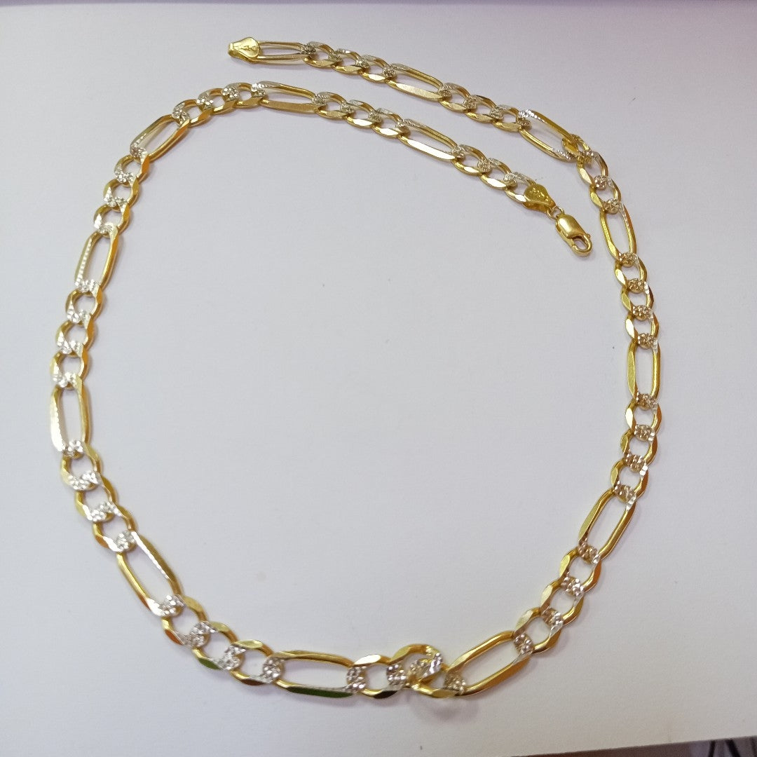CADENA ORO, RODIADO 14 K 47.6 GRMS (SEMINUEVO)