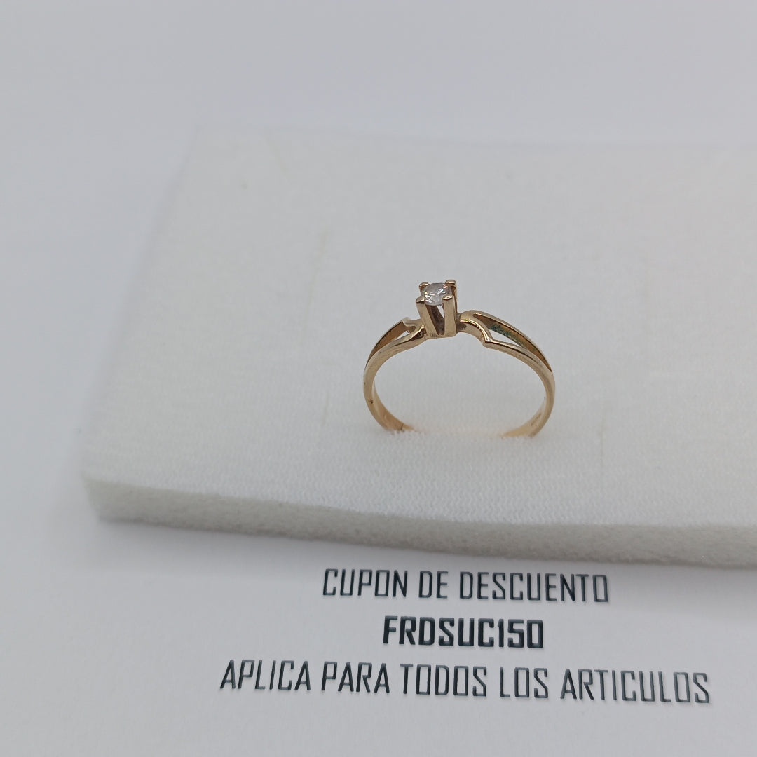 ANILLITO ORO 14 K 1.7 GRMS (SEMINUEVO)
