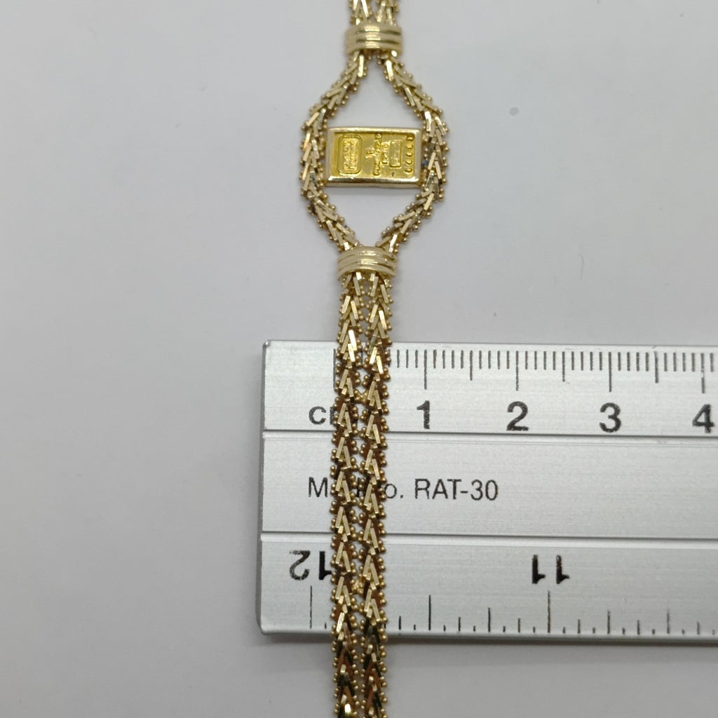PULSERA ORO 14 K 12.9 GRMS (SEMINUEVO)