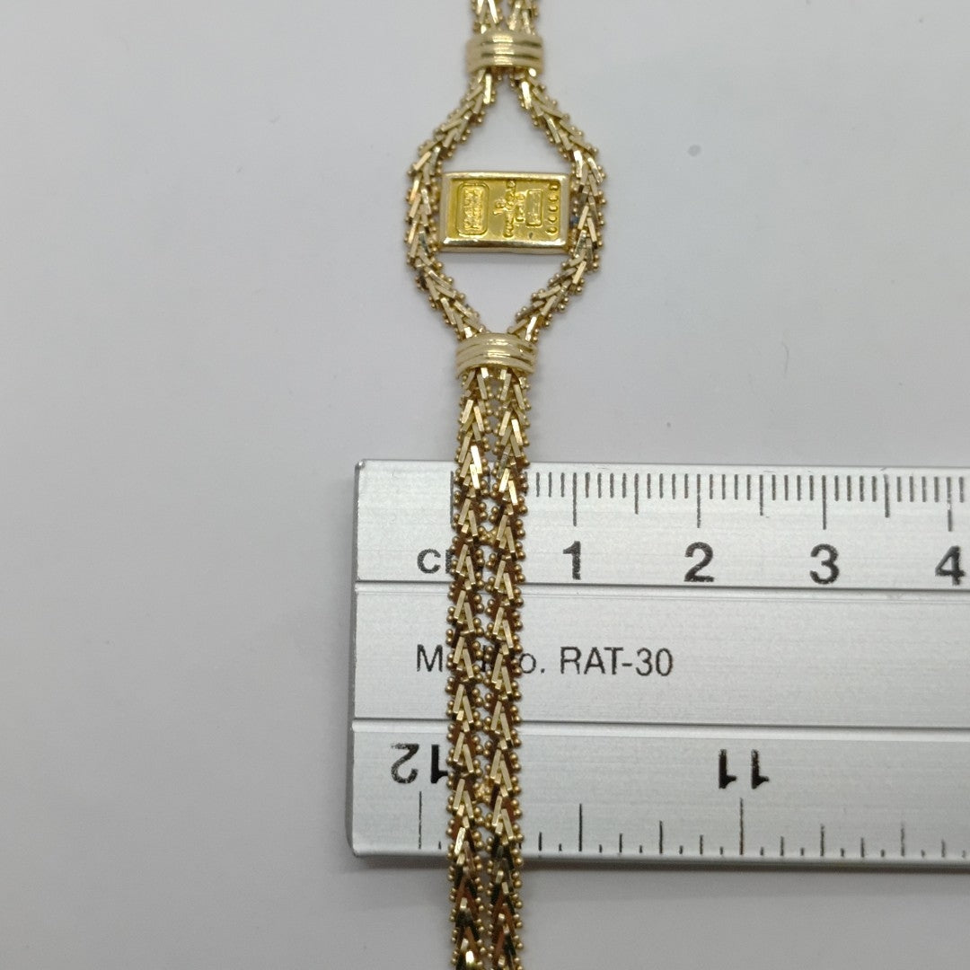 PULSERA ORO 14 K 12.9 GRMS (SEMINUEVO)