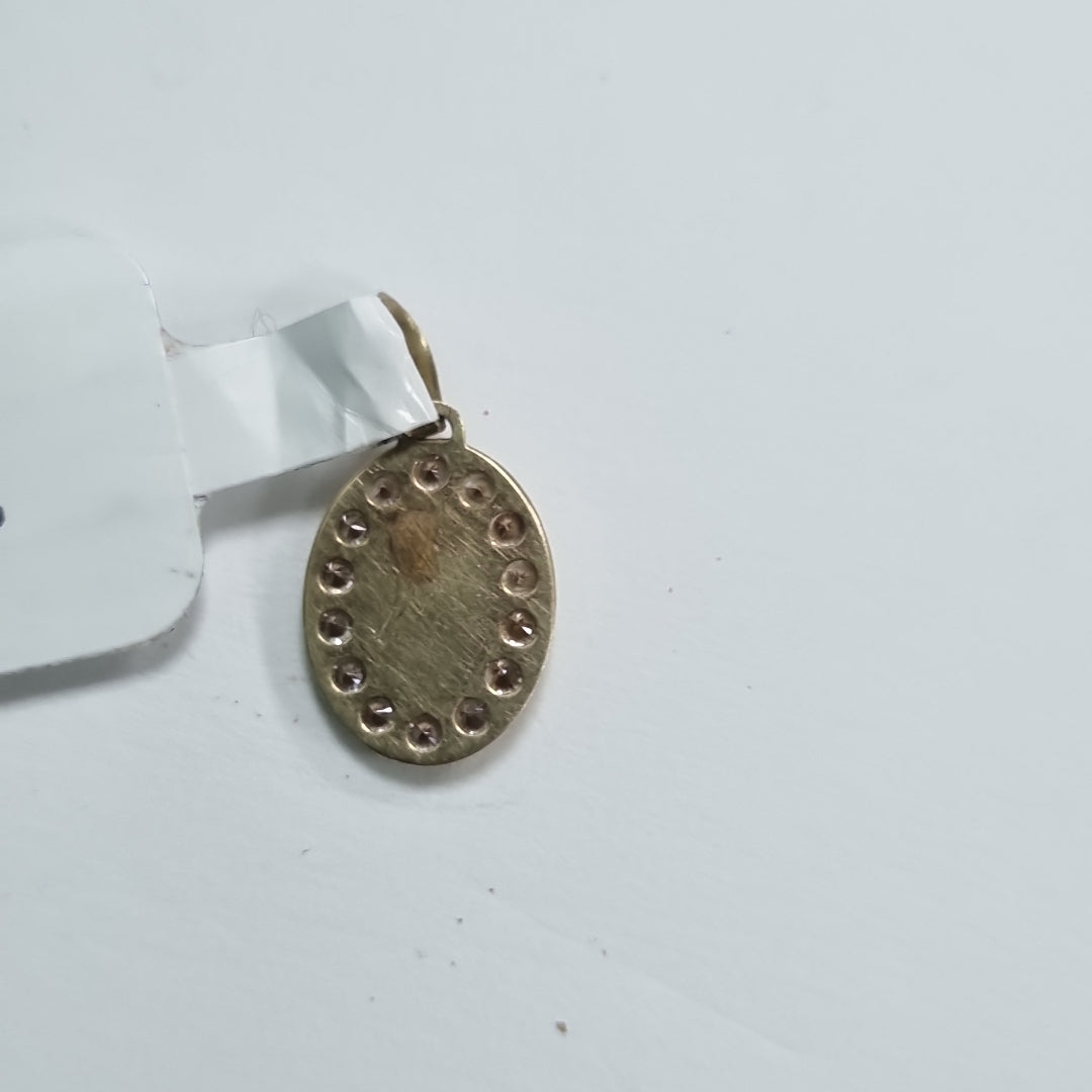 MEDALLA RELIGIOSA ORO 10 K 0,50 GRMS (SEMINUEVO)