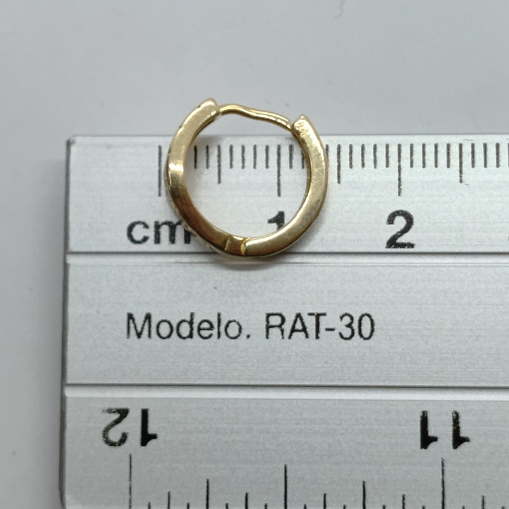 ARRACADAS PAR ORO 14 K 2 GRMS (SEMINUEVO)