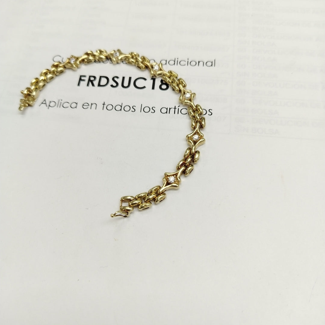 PULSERA ORO 14 K 16 GRMS (SEMINUEVO)