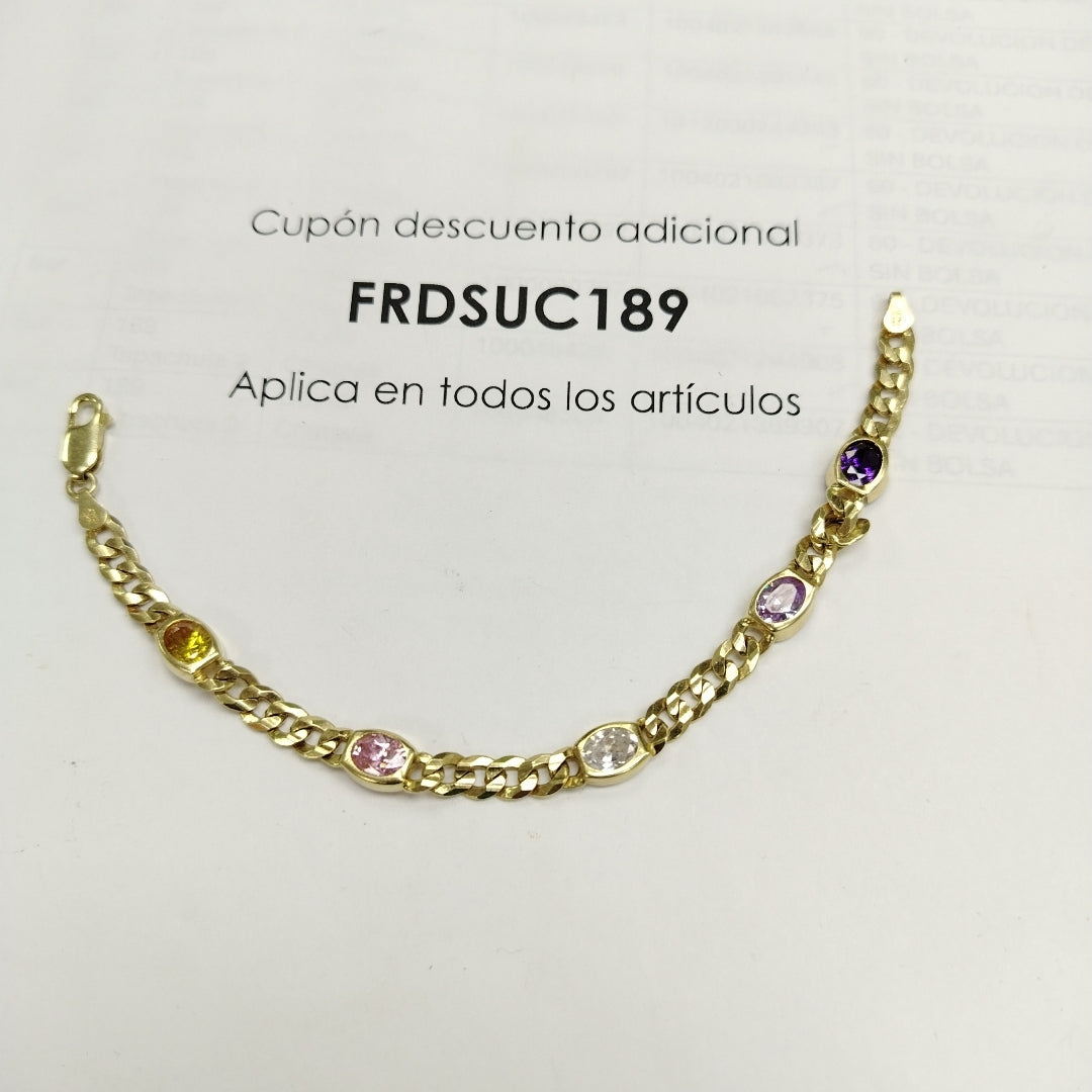PULSERA ORO 14 K 13.8 GRMS (SEMINUEVO)