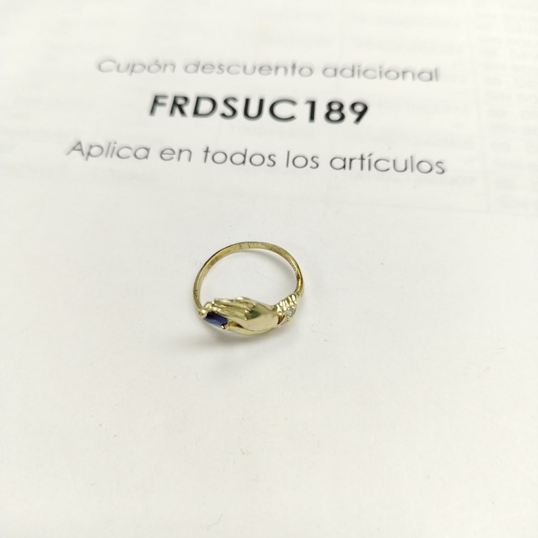 ANILLITO ORO 14 K 2.7 GRMS (SEMINUEVO)