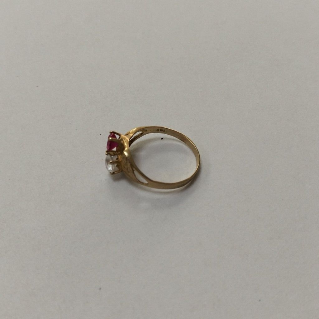 ANILLITO, ARETES PAR ORO 8 K 1.3 GRMS (SEMINUEVO)