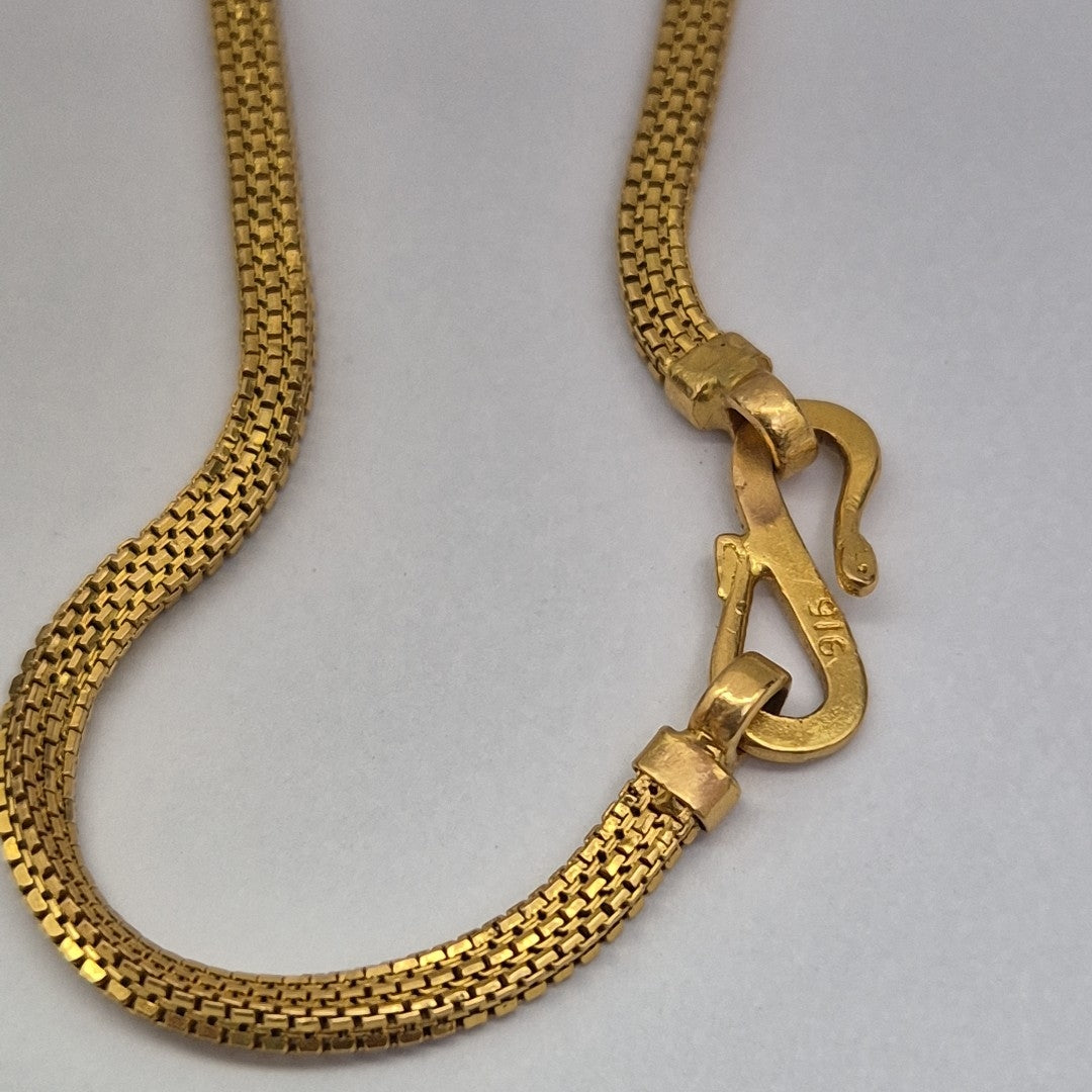 CADENA ORO 21 K 31,10 GRMS (SEMINUEVO)