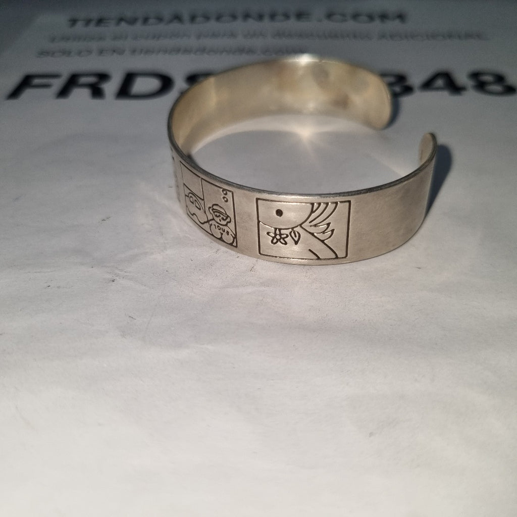 PULSERA RIGIDA PLATA 23 GRMS (SEMINUEVO)