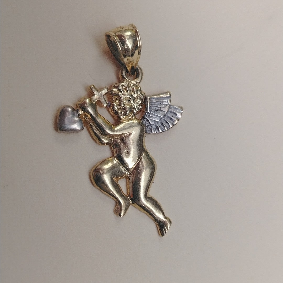 DIJE ORO,RODIADO 10 K 2,80 GRMS (SEMINUEVO)