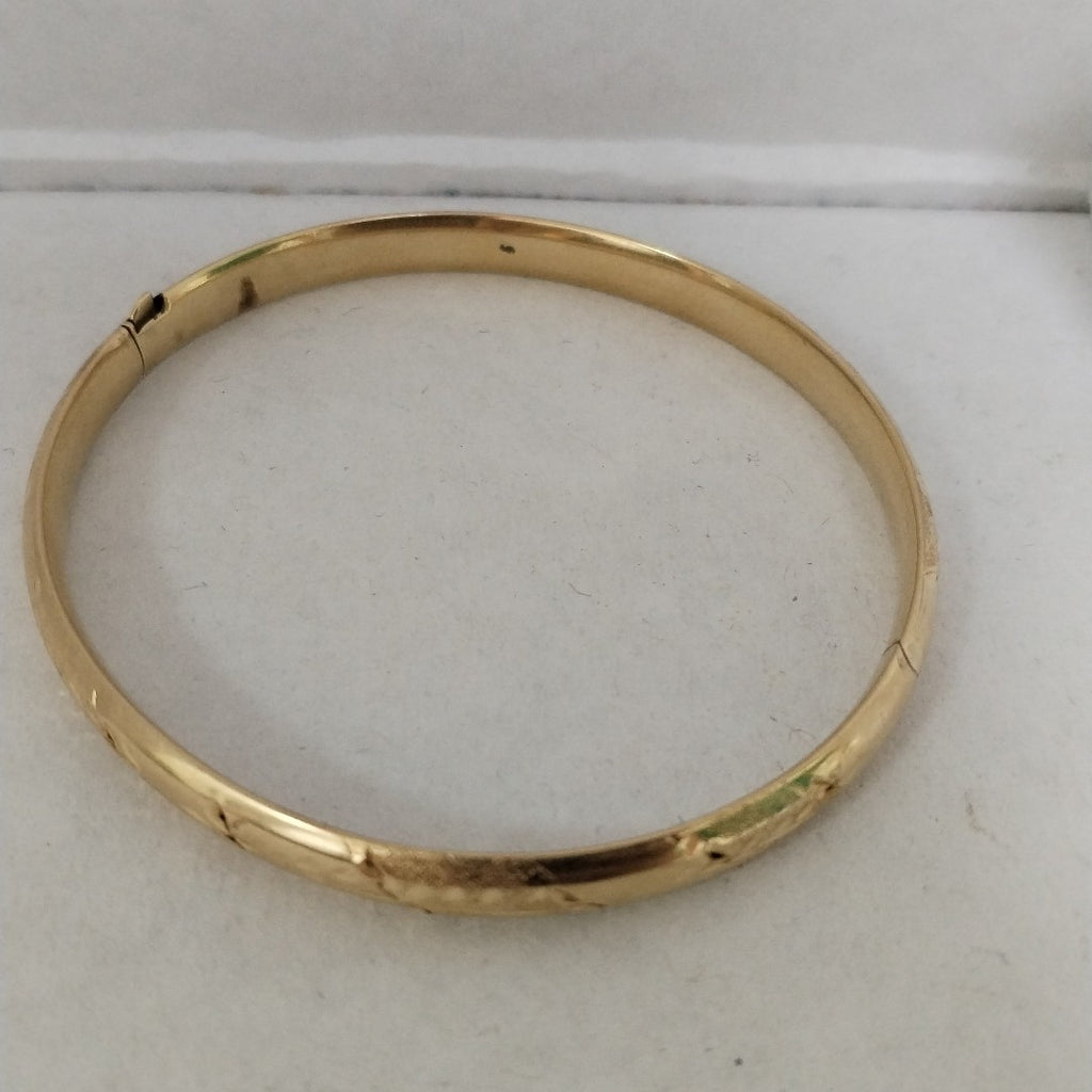 PULSERA RIGIDA ORO 14 K 8,10 GRMS (SEMINUEVO)