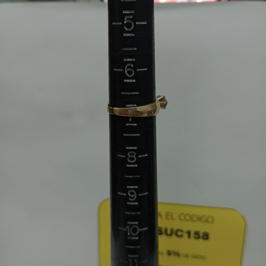 SOLITARIO ORO 14 K 2,10 GRMS (SEMINUEVO)