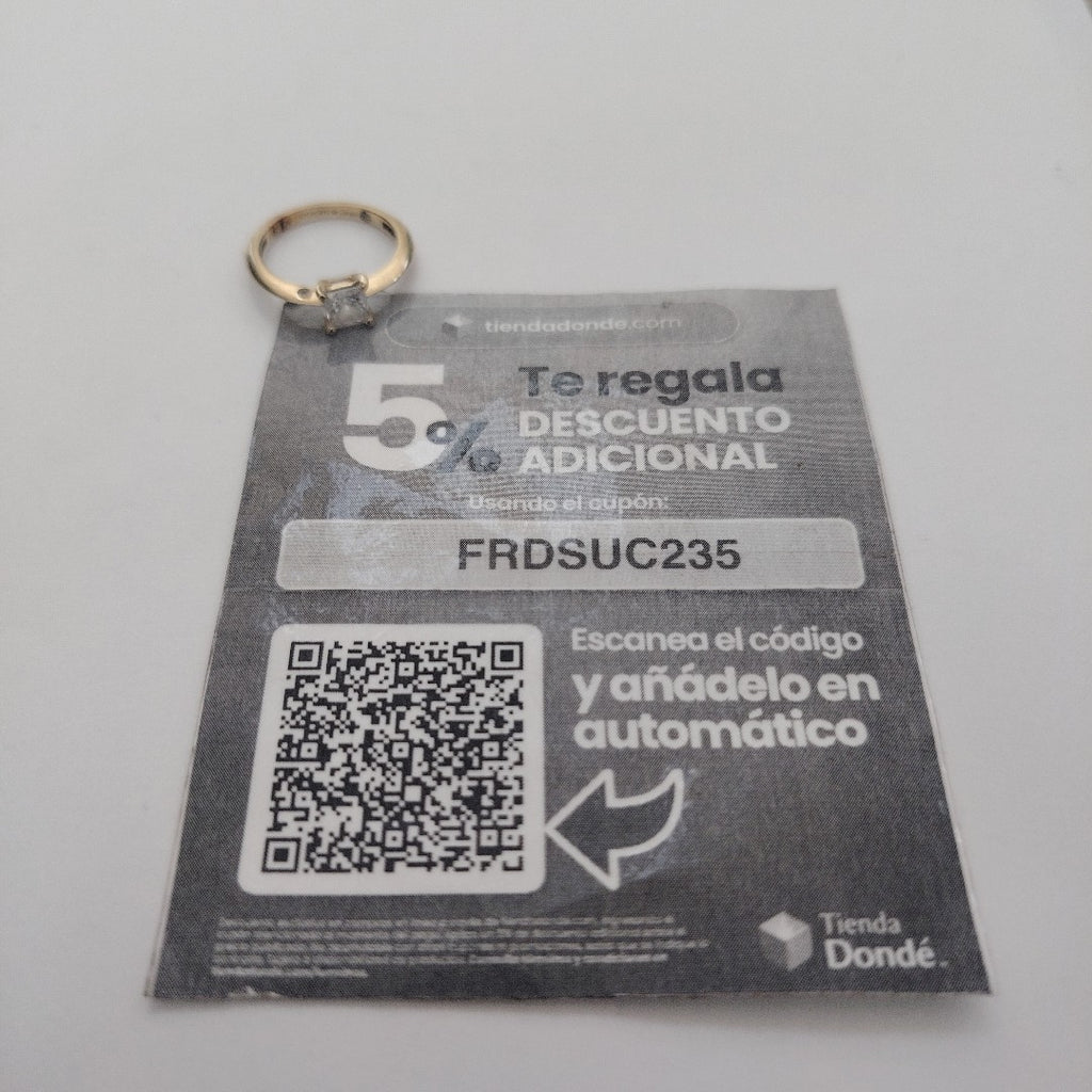 SOLITARIO ORO 10 K 2,50 GRMS (SEMINUEVO)