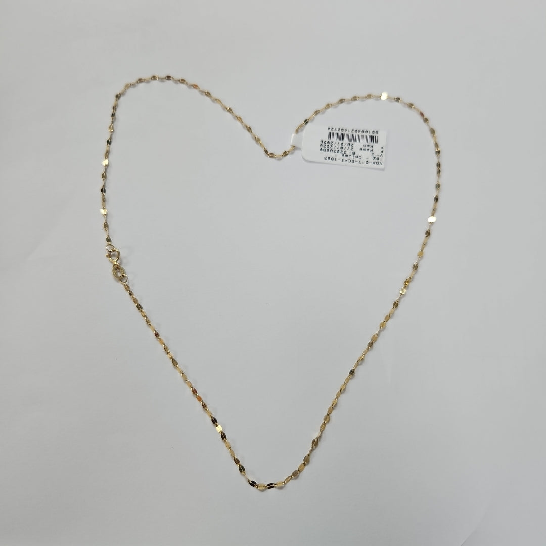 CADENA ORO 10 K 0.9 GRMS (SEMINUEVO)