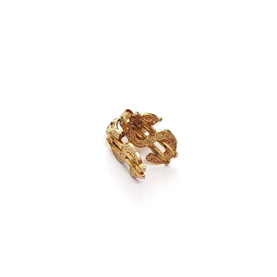 BROQUELES PAR ORO 14 K 0.8 GRMS (SEMINUEVO)