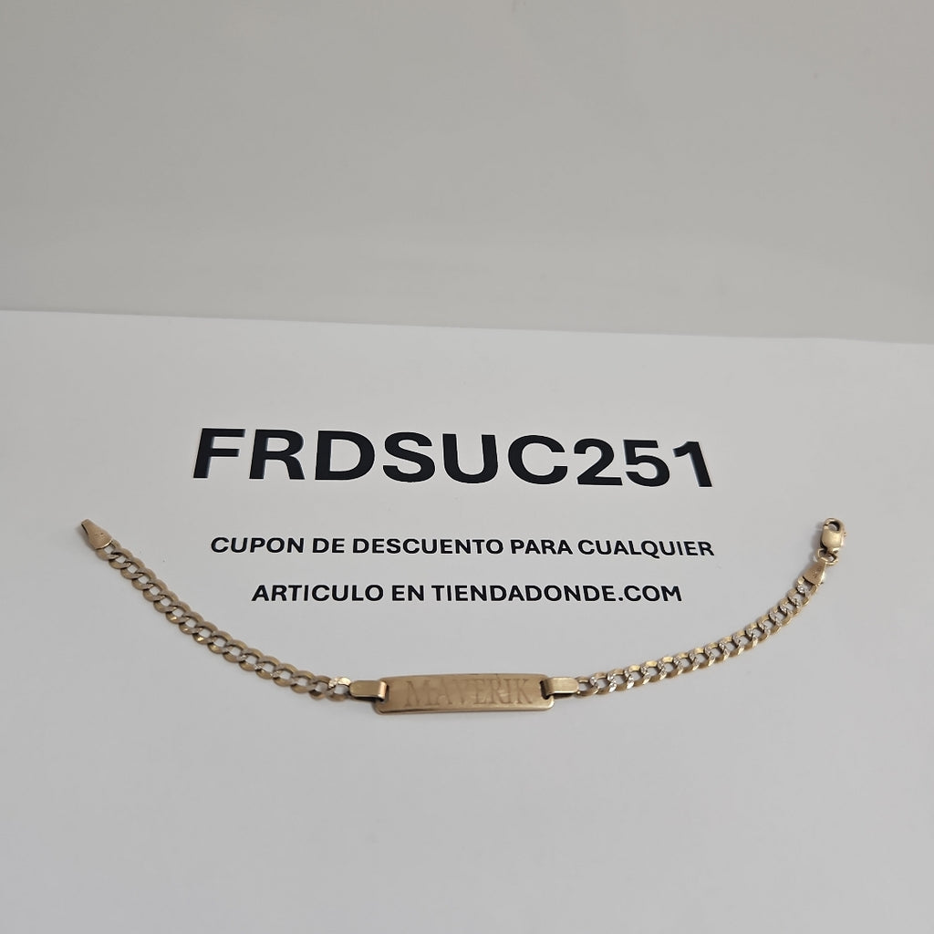 ESCLAVA ORO 10 K 2.5 GRMS (SEMINUEVO)