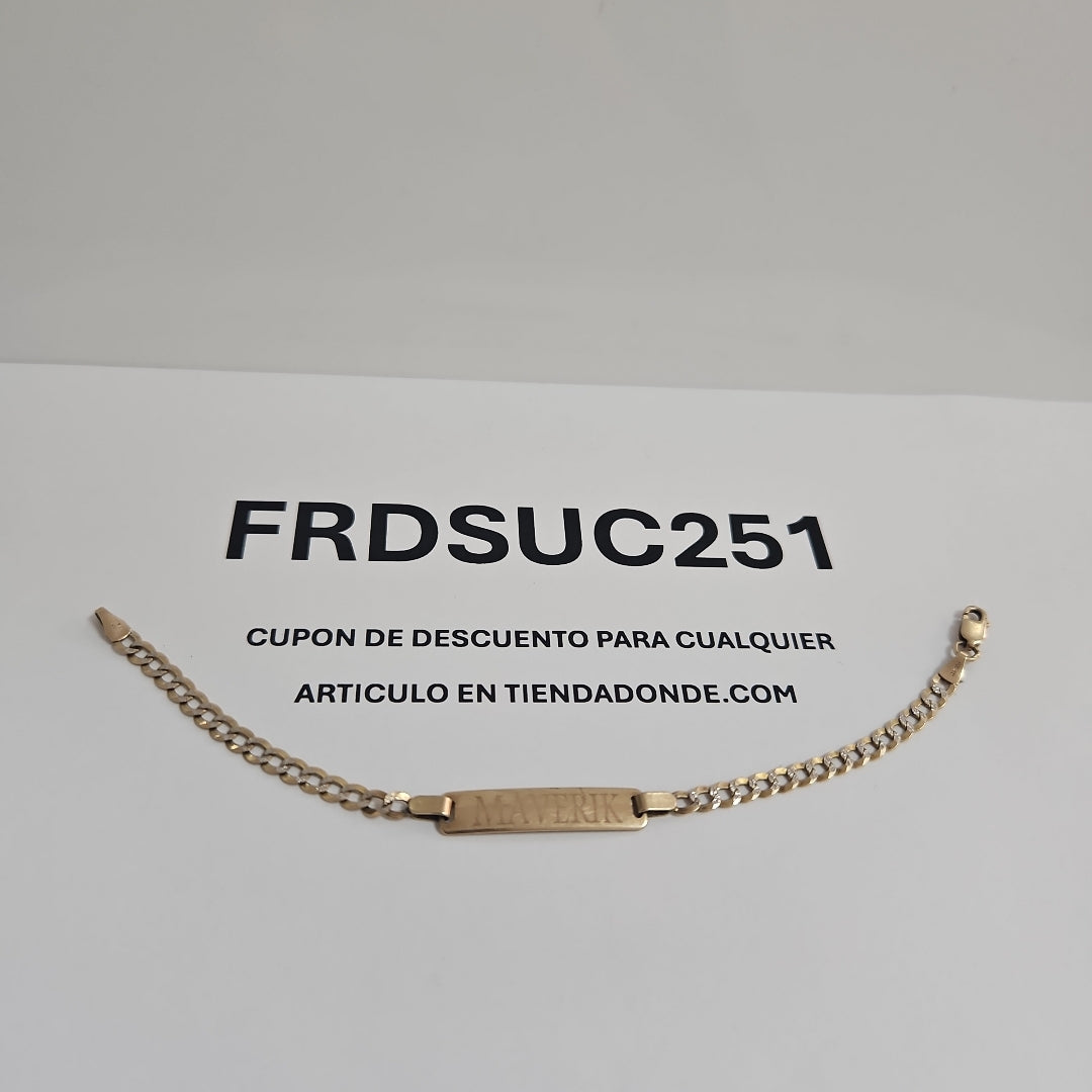ESCLAVA ORO 10 K 2.5 GRMS (SEMINUEVO)