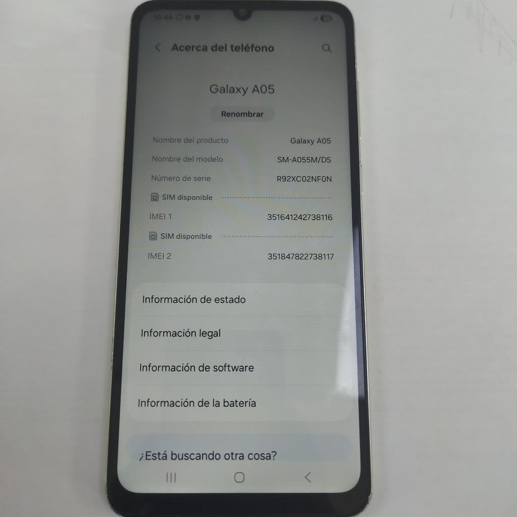 CELULAR SAMSUNG GALAXY A05 SM-A055M (2023) 128 GB 4 GB RAM (SEMINUEVO)