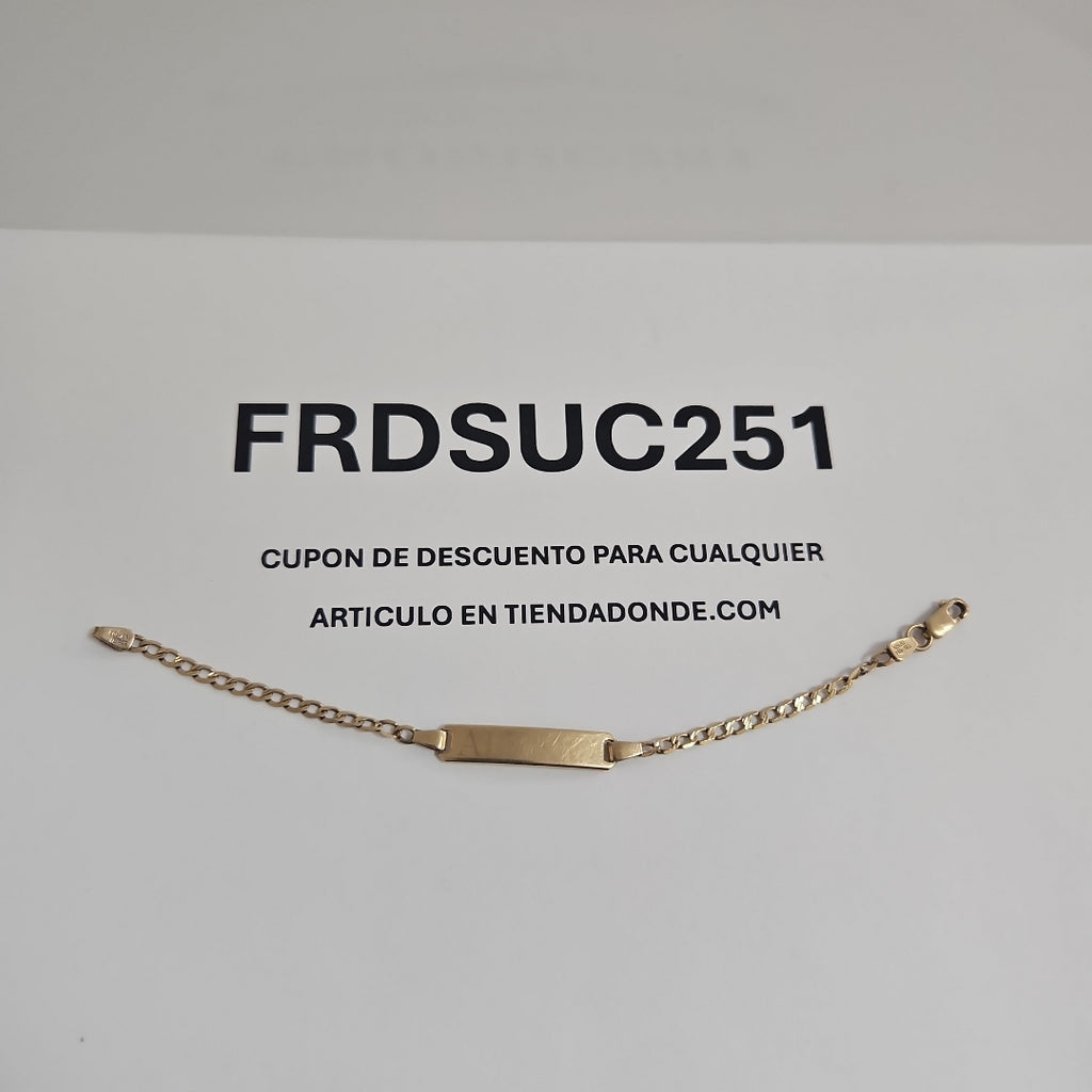 ESCLAVA ORO 10 K 1.9 GRMS (SEMINUEVO)