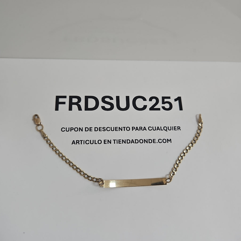 ESCLAVA ORO 10 K 3.1 GRMS (SEMINUEVO)