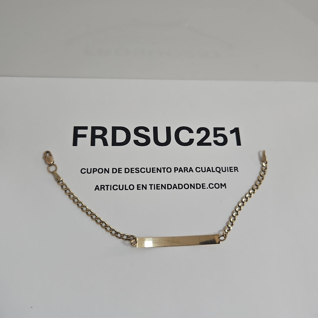 ESCLAVA ORO 10 K 3.1 GRMS (SEMINUEVO)