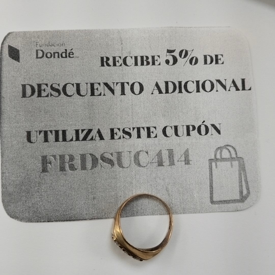 ANILLO ORO 8 K 3,30 GRMS (SEMINUEVO)