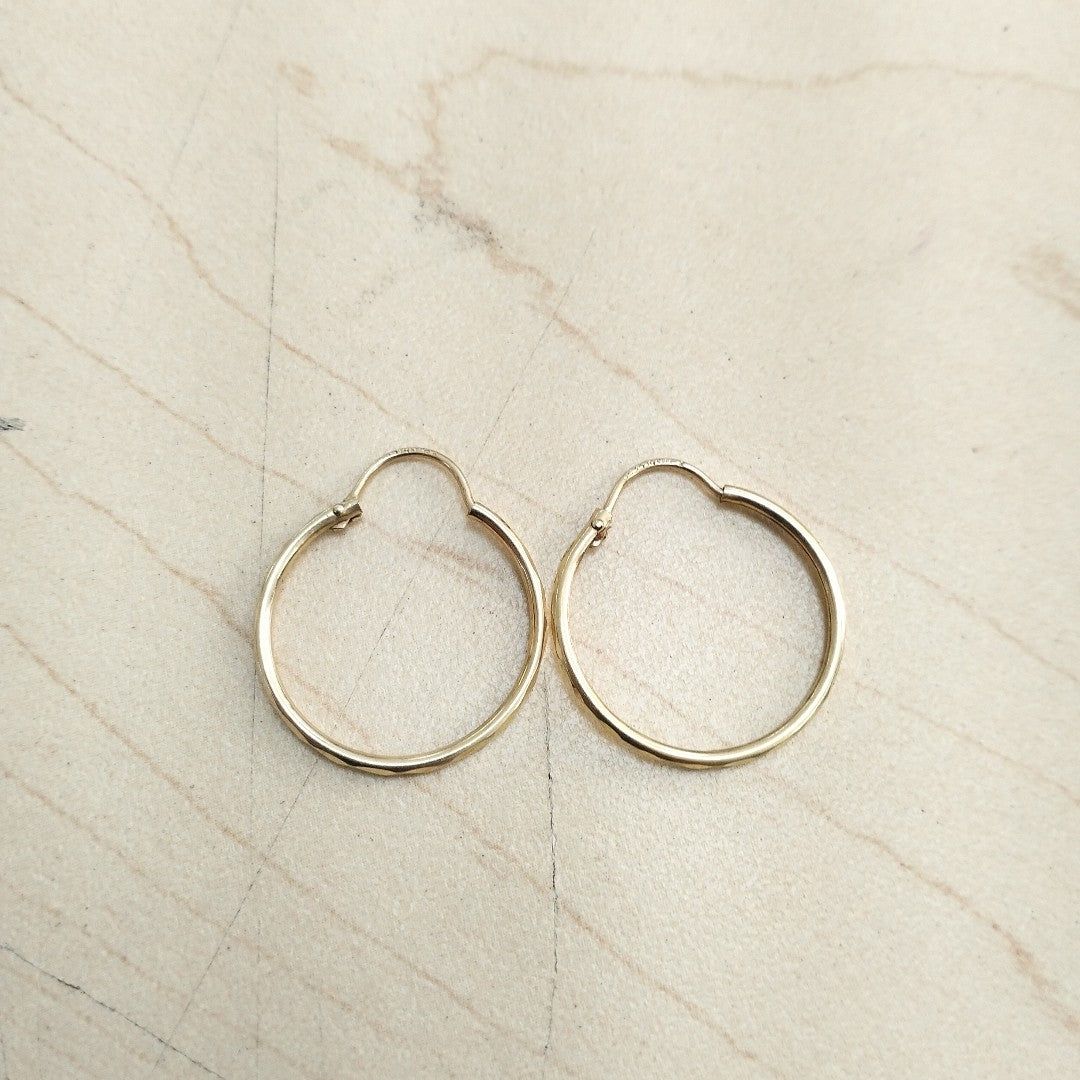 ARRACADAS PAR ORO 14 K 1,00 GRMS (SEMINUEVO)