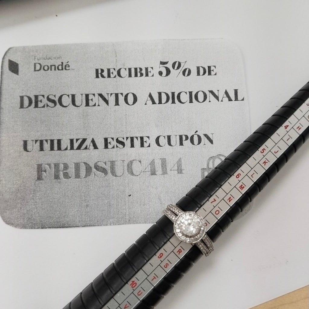 SOLITARIO ORO 14 K 3.1 GRMS (SEMINUEVO)