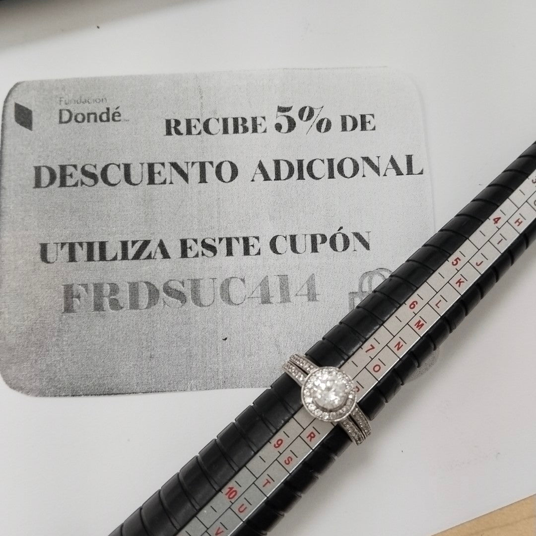SOLITARIO ORO 14 K 3.1 GRMS (SEMINUEVO)