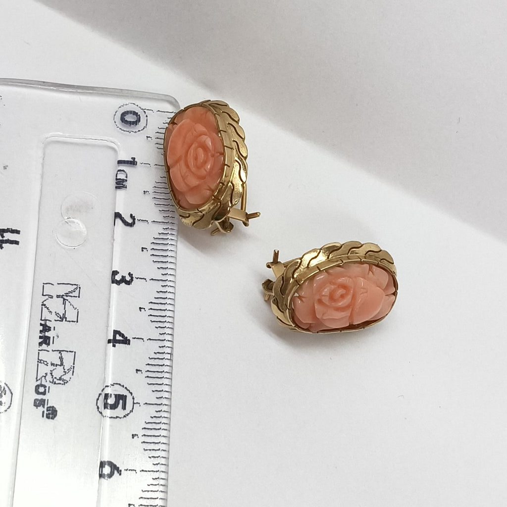 ARETES PAR ORO 14 K 6.3 GRMS (SEMINUEVO)