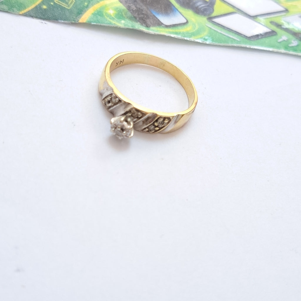 ANILLITO ORO 14 K 3,40 GRMS (SEMINUEVO)