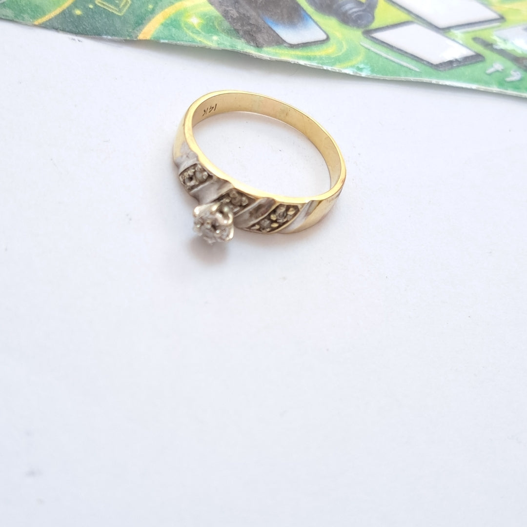 ANILLITO ORO 14 K 3,40 GRMS (SEMINUEVO)
