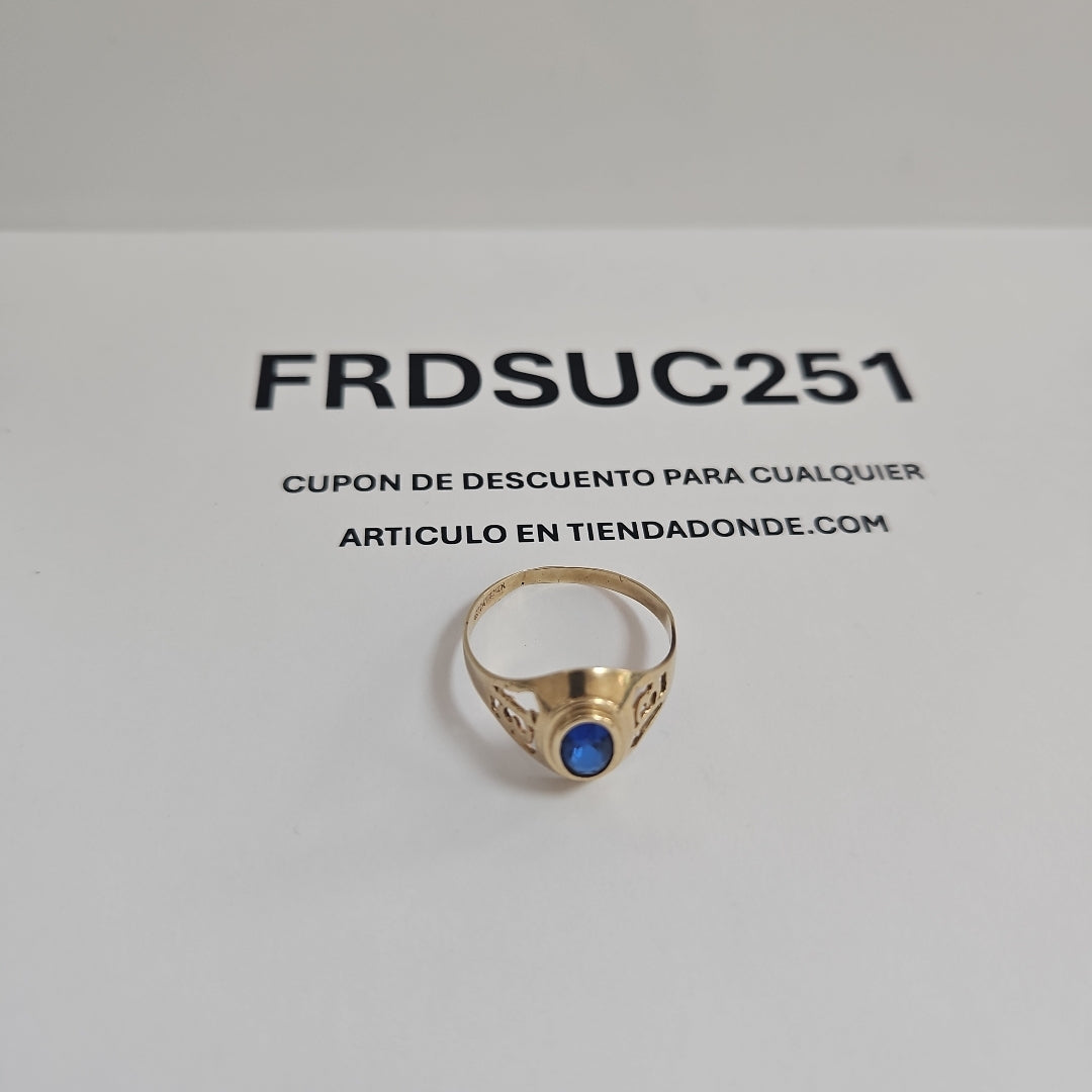 ANILLO ORO 10 K 2.5 GRMS (SEMINUEVO)
