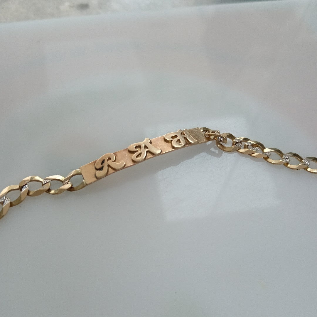 ESCLAVA ORO 10 K 11.6 GRMS (SEMINUEVO)