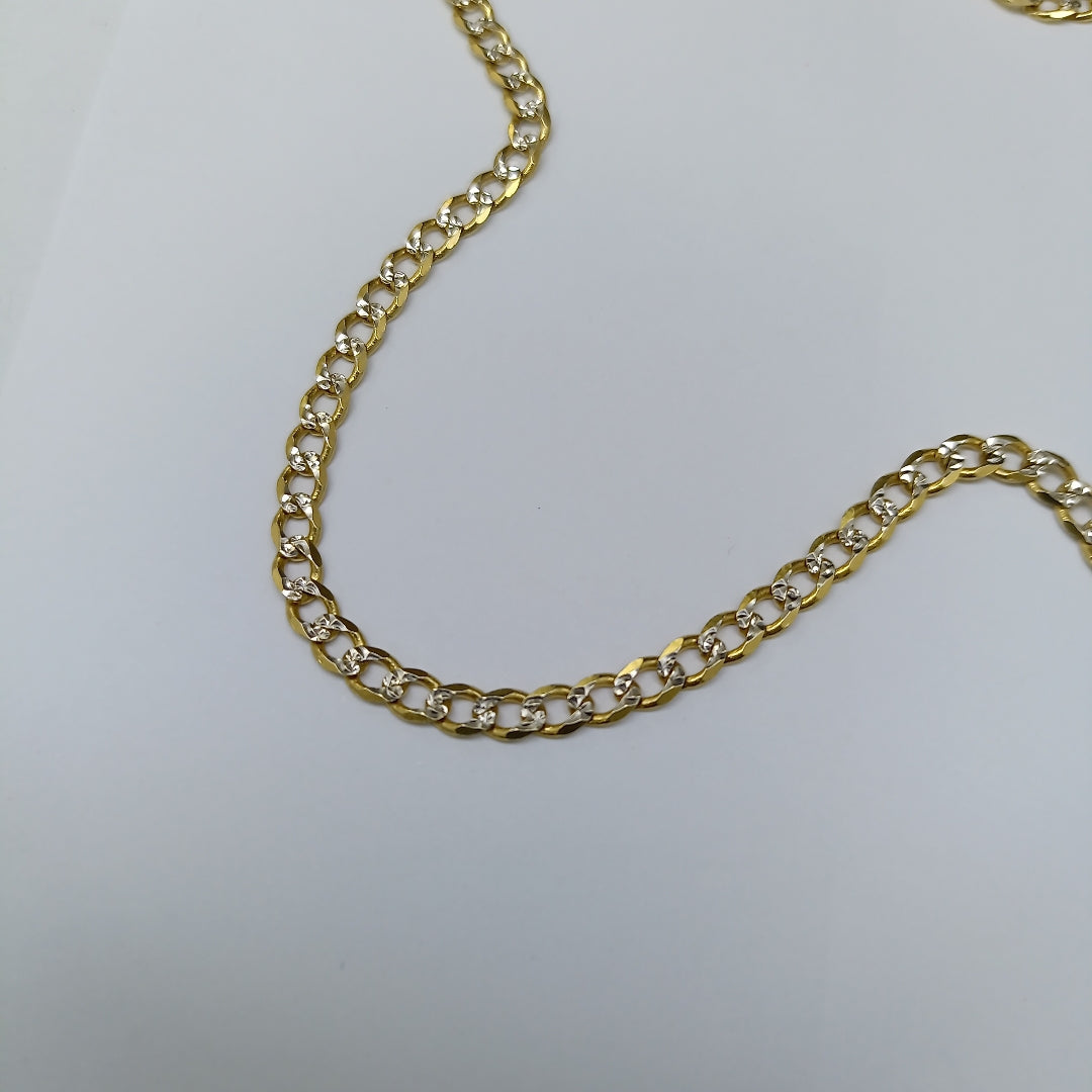 CADENA ORO, RODIADO 10 K 14.7 GRMS (SEMINUEVO)
