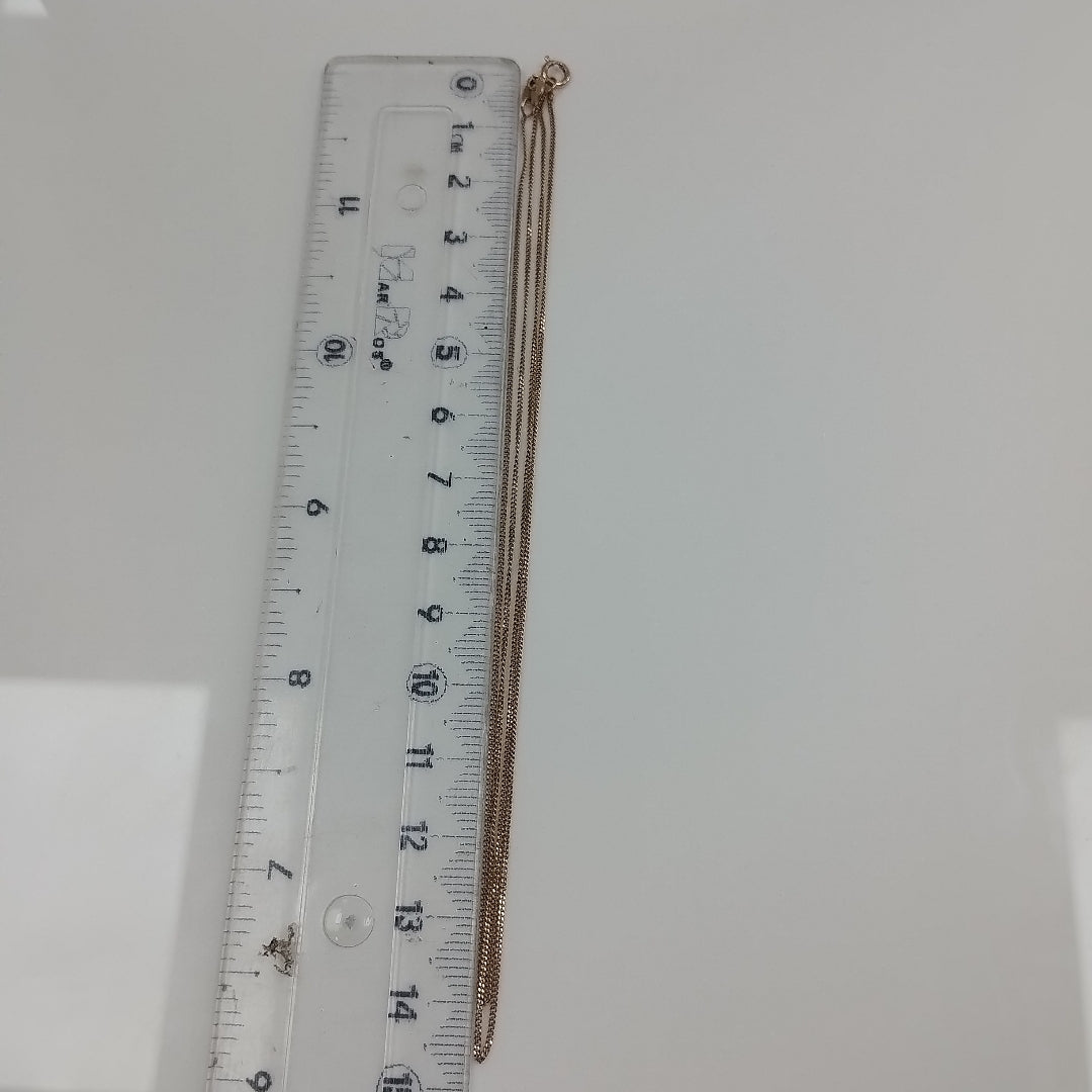 CADENA ORO 14 K 1,50 GRMS (SEMINUEVO)