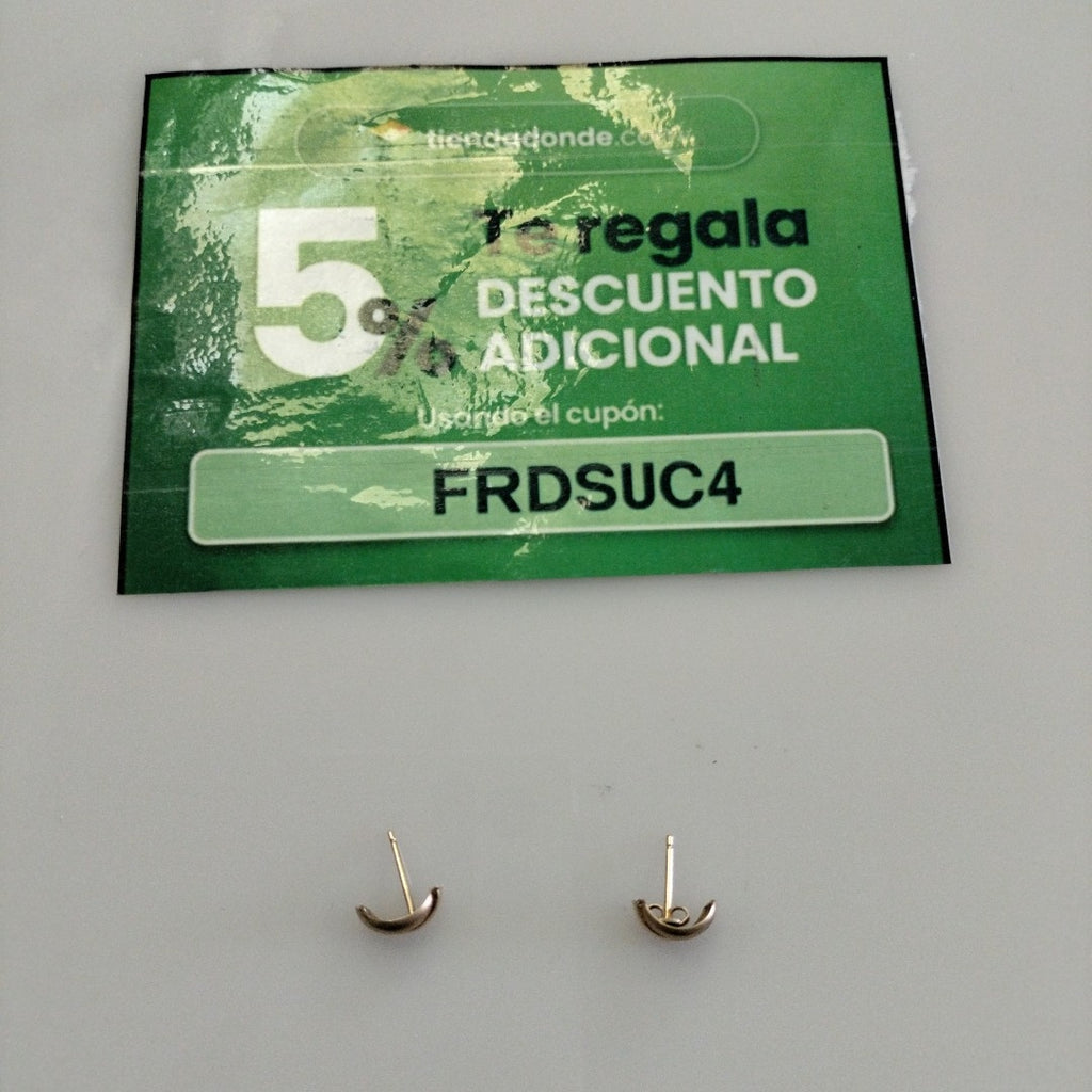 ARRACADAS PAR ORO 18 K 0,70 GRMS (SEMINUEVO)