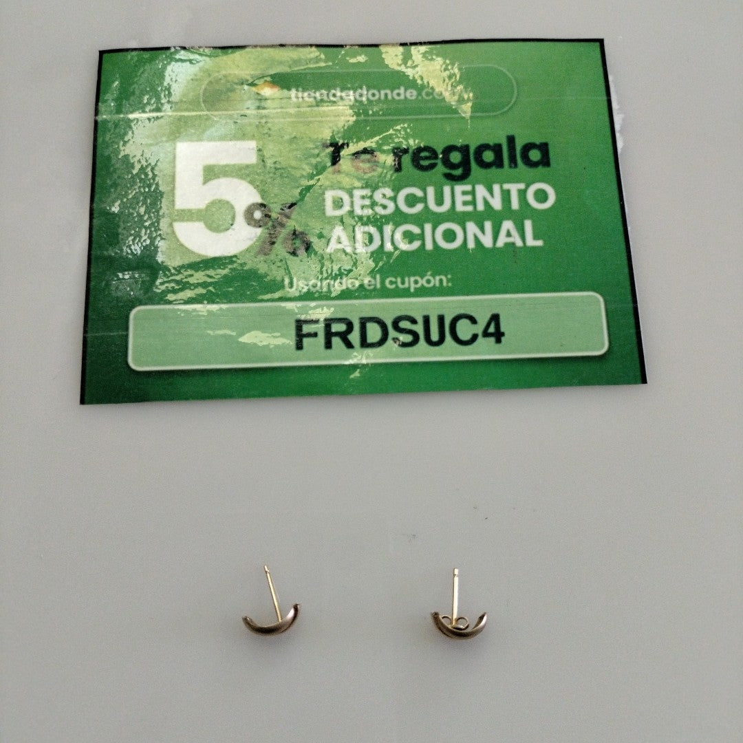 ARRACADAS PAR ORO 18 K 0,70 GRMS (SEMINUEVO)