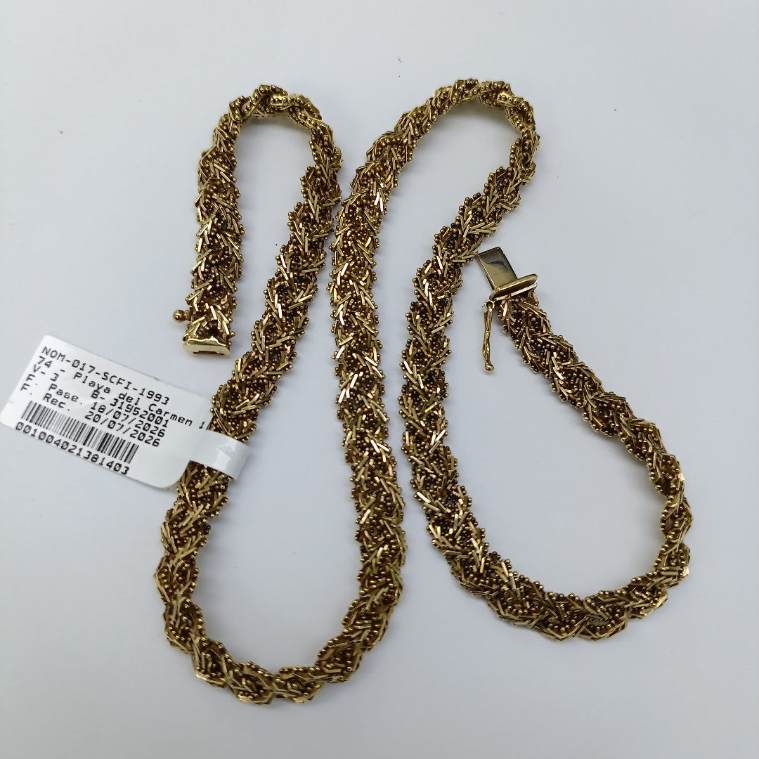 CADENA ORO 14 K 47.1 GRMS (SEMINUEVO)