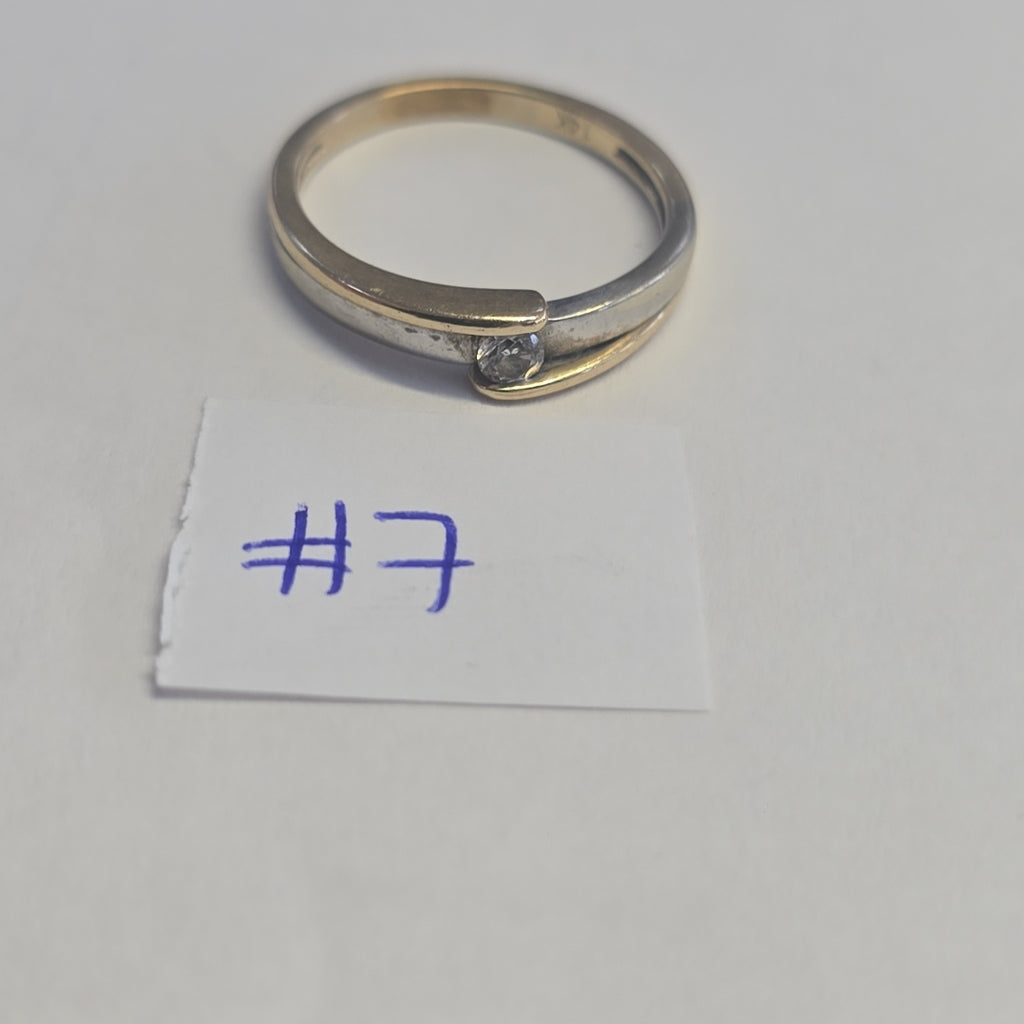 ANILLO ORO 14 K 2.6 GRMS (SEMINUEVO)