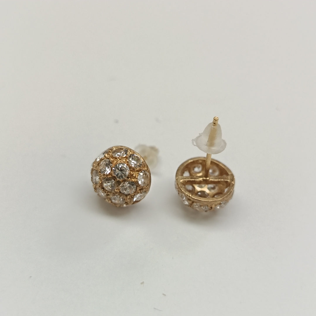 BROQUELES PAR ORO 14 K 2,00 GRMS (SEMINUEVO)