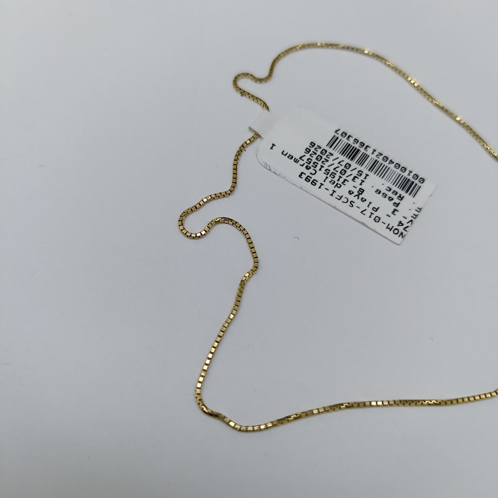 GARGANTILLA ORO 14 K 3.8 GRMS (SEMINUEVO)