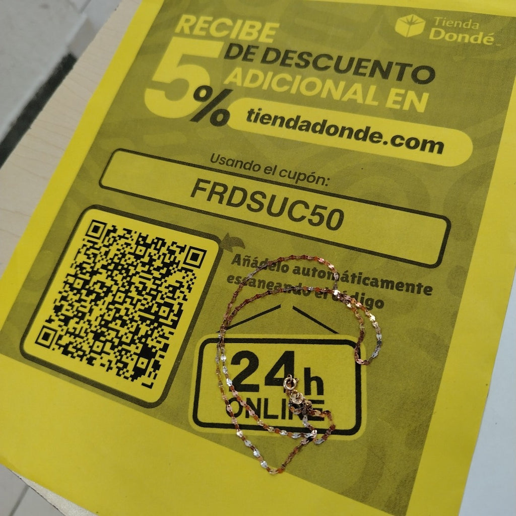 GARGANTILLA ORO 10 K 2 GRMS (SEMINUEVO)